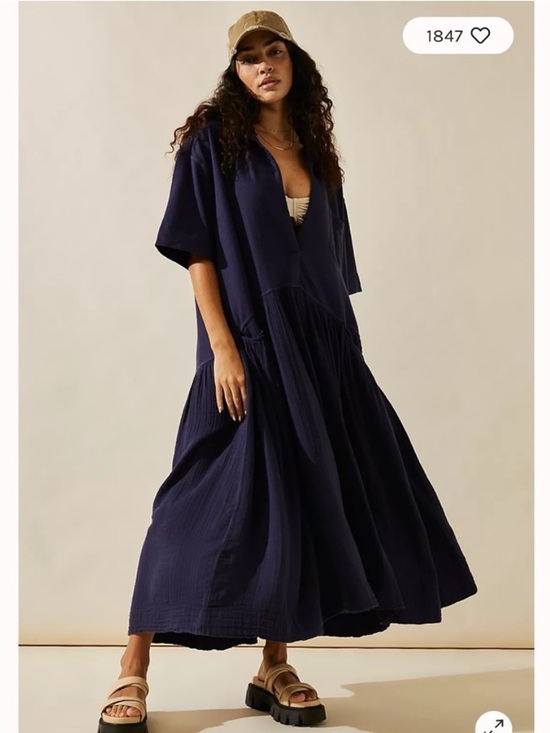 Free People Dresses & Skirts - Free People Beach Boho Neoma Gauze Maxi Dress Size Small